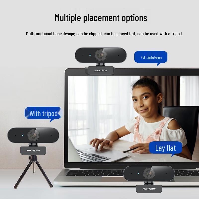 Hikvision U12 HD Plug and Play Webcam