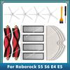 Совместимо Для Xiaomi Roborock S5 Max S50 S55 S5 S6 S6 MaxV S6 Pure E4 E5 Робот-пылесос Запчасти Основная Боковая Щетка Фильтр Швабра
