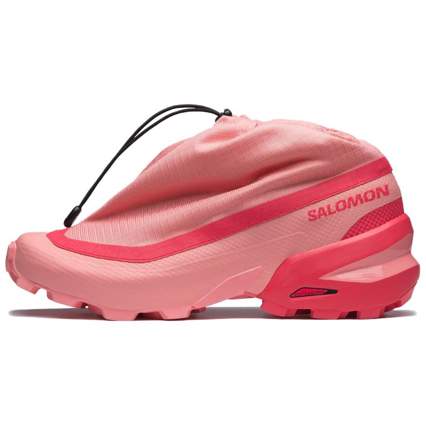 MM6 Maison Margiela X Salomon Cross Low Comfortable Versatile Durable Low-Top Trail Running Shoes Unisex Sneaker Pink 477083