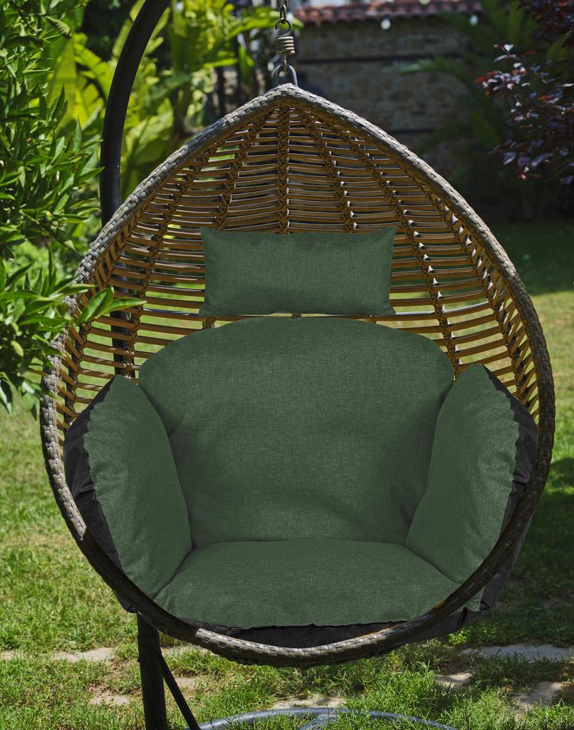 Garden Cushion 112x113 Cm for Hanging Chair Stork Nest Waterproof In 6 Colours