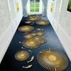 Золотая рыбка Ковровое покрытие для коридора Коврик для прихожей Принт «Синие бабочки» Ковер для гостиной Коврик для спальни Кухонный коврик Кристаллический вельвет