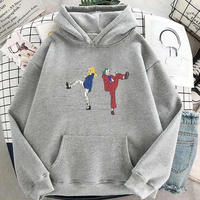 Folie A Deux Hoodie Fashion Women Graphic Kawaii Hoodies Unisex Autumn Winter Cute Pullovers Sweatshirts Korea