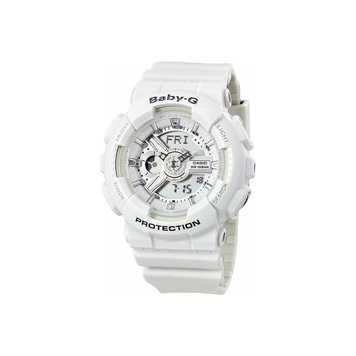 Casio Женские часы BABY-G Белые BA-110-7A3DR BA-110-7A3DR