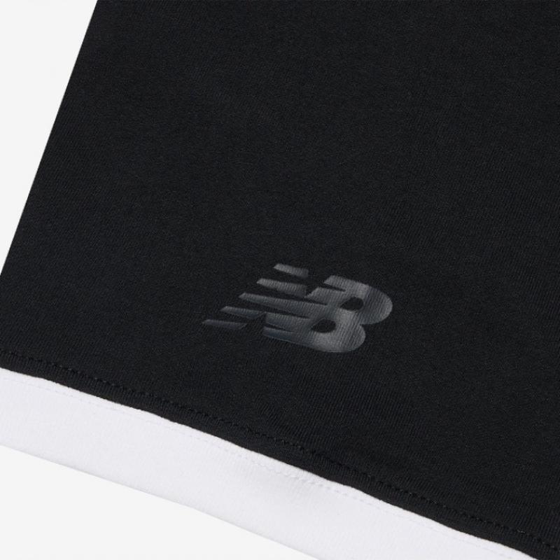 New Balance Женская футболка Ringer Черная Nbnef2w512 19