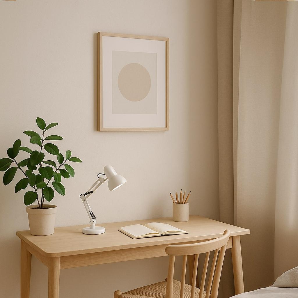 Nexa White Desk Lamp 1Xe27