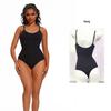 Women's Cross-Border Body Shaping One-Piece: Abdomen-Tightening, Open Crotch, Hip-Lifting, Sling Corset Briefs