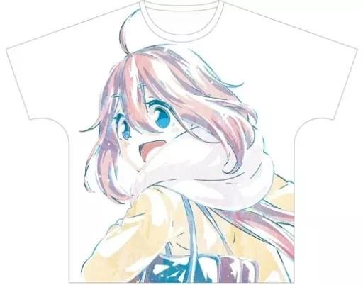 Arma Bianca Yuru Camp Ani Art Кагамихара Надэсико Футболка T T Белая M Унисекс