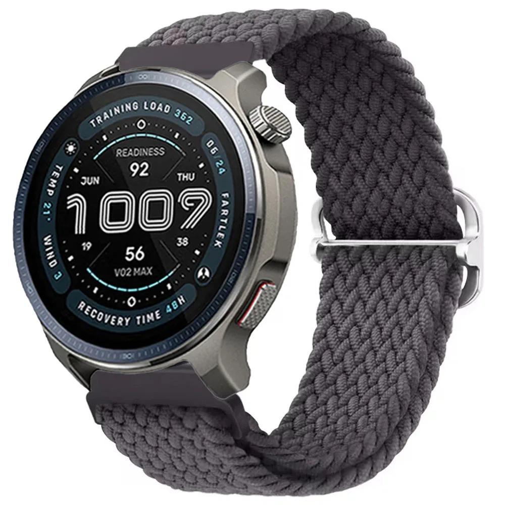 22 мм 20 мм Нейлоновый ремешок для Amazfit Balance 2 1/Bip 6 5 Спортивный браслет Ремешок для часов Correa для Amazfit GTR 47 мм/GTR 4 3/GTS/Active 2