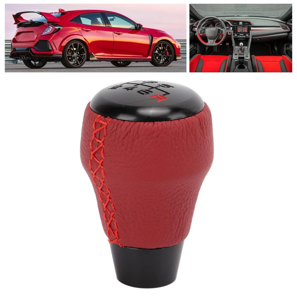 AUHX 08u92TEA, Shift Knob Durable Gear Shift Head Replacement for Civic Type R 2017-2019