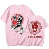 Japanese Anime The Seven Deadly Sins Escanor T Shirt Lion Graphic Print T-shirt Summer Fashion Casual Cotton Oversized T Shirts