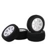 4 Pcs RC Off Road Car Wheels for ARRMA Raider ADX 10 BLS for Wltoys Universal 1 10 RC Off Road Tires