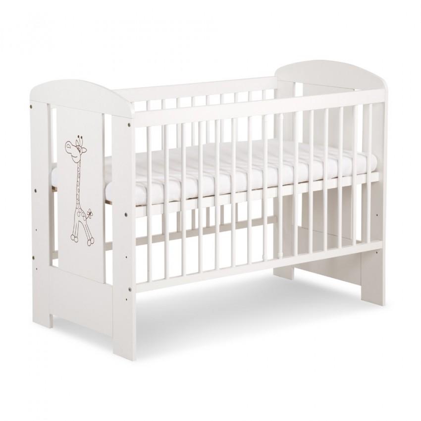 KLUPŚ SAFARI GIRAFFE bed white 120x60
