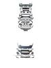 Mercedes-Benz CLS-Class C257 AMG 2022 Front Bumper with 2 Sensor Holes