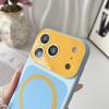 Dopamine Contrast Color For Magsafe Magnetic Case For iPhone Air 17 16 15 14 13 12 11 Pro Max Camera Protection Matte Back Cover