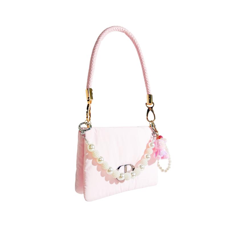 Dior Стиль DIY Косметичка Милый Мишка Любовь Пудра Нишевый Высококачественный Милый Универсальный Атмосферный Модный Сладкий Мода Простой Классический Классический Новый