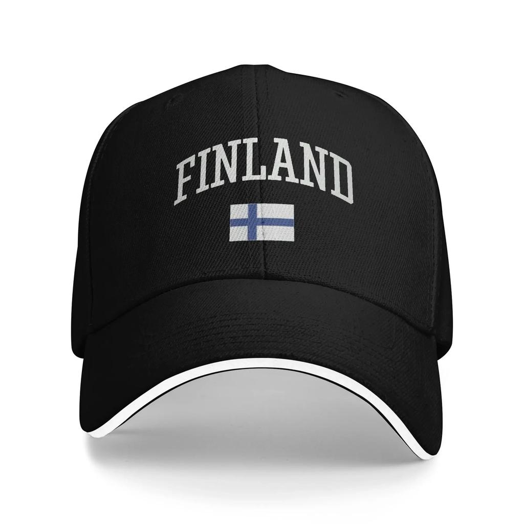 Pride Finnish Flag Finland Country Summer Baseball Caps WoUnisexs Unisex Unisex Beach Dad Hats Peaked Cap