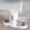 Pet Plug-in Water Dispenser Automatic Feeder Wet and Dry Separation of Large-capacity Water Food All-in-one Bowl Pet Supplies