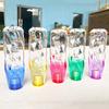 Car Manual Shift Knob Gear Shifter Head Shift Knob Stick Crystal Transparent Bubble Purple Blue Throw Gear Shifter 10cm