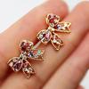 1 Pair Women's Colorful Bowknot Bow Ear Studs Earrings Jewelry Charm AVE