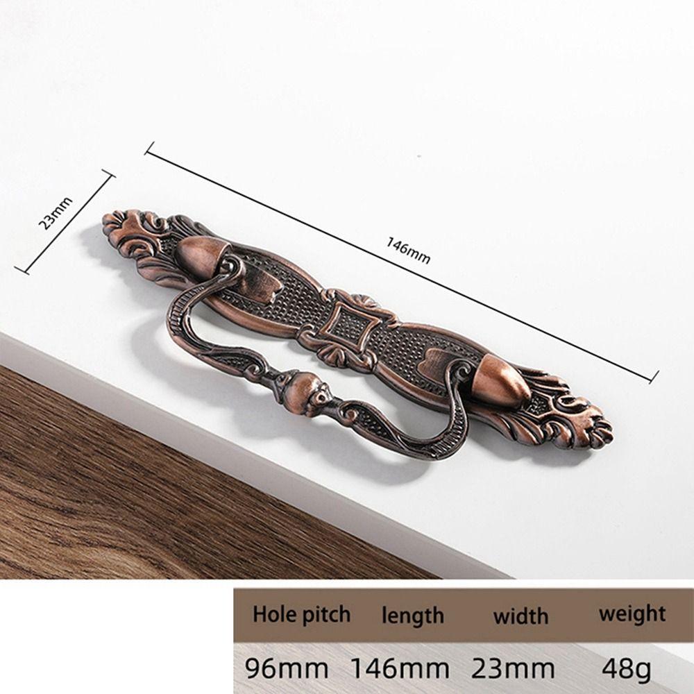 Винтажная ретро-резьба в полоску, мебельная ручка, ручка шкафа, ручка ящика для кухонного шкафа