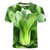 Funny T-Shirts Food Vegetables Fruit Pepper 3D Print Streetwear Men Women Fashion Oversized T Shirt Kids Boys Tees Tops Clothing