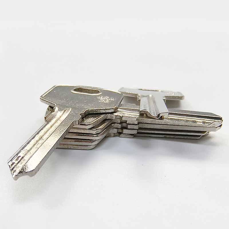 5-100 Pcs MSM-2D MSM 2D Hi-Rel Iron House Key Blanks Locksmith Cutting Universal Intercom Keys Embryo Empty for Locks Security