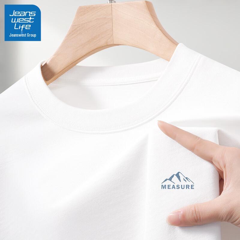 Мужская хлопковая футболка с длинным рукавом JEANSWEST LIFE