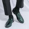 Повседневные мужские кожаные туфли Удобные, с плоской подошвой и легкие, для отдыха и модных вечеринок, для повседневного использования в офисе, для вождения, для взрослых