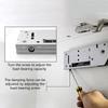 Heavy Duty Zinc Buffers Mechanism Hydraulic Support Rod For Cabinet Door Noise reductions Technology Upgrades Tool