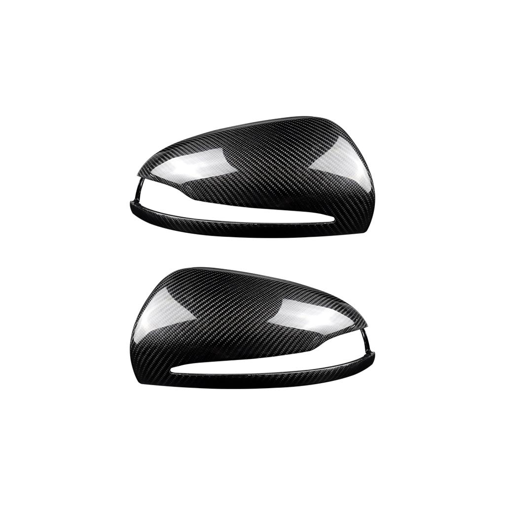 Сменное боковое крыло из углеродного волокна, крышка зеркала заднего вида для Mercedes Benz C Class W205 2015 2016 GLC X253 2016 2017