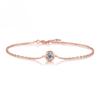 Bracelet S925 Silver Perception Bubble Bracelet Inlaid With Moissanite Temperament Gift Jewelry Can Be