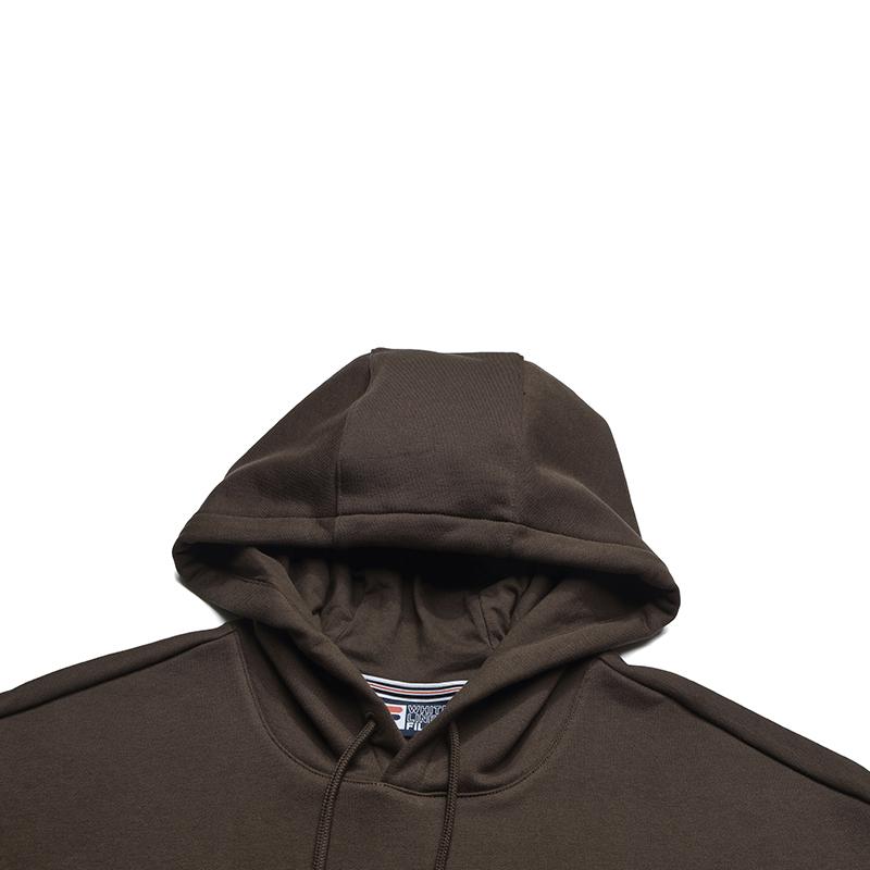 Fila Heritage Classic Minimalist Comfortable Casual Hoodie Women Hoodies Rust-Brown F11W618219FBN