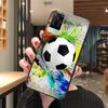 Чехол для телефона с дизайном футбольного мяча для VIVO Y53S Y33S Y22S Y11S Y31 Y21 Y70 Y20 Y21S Y72 Y35 Y51 Y01 V23E V21 V23 V21E