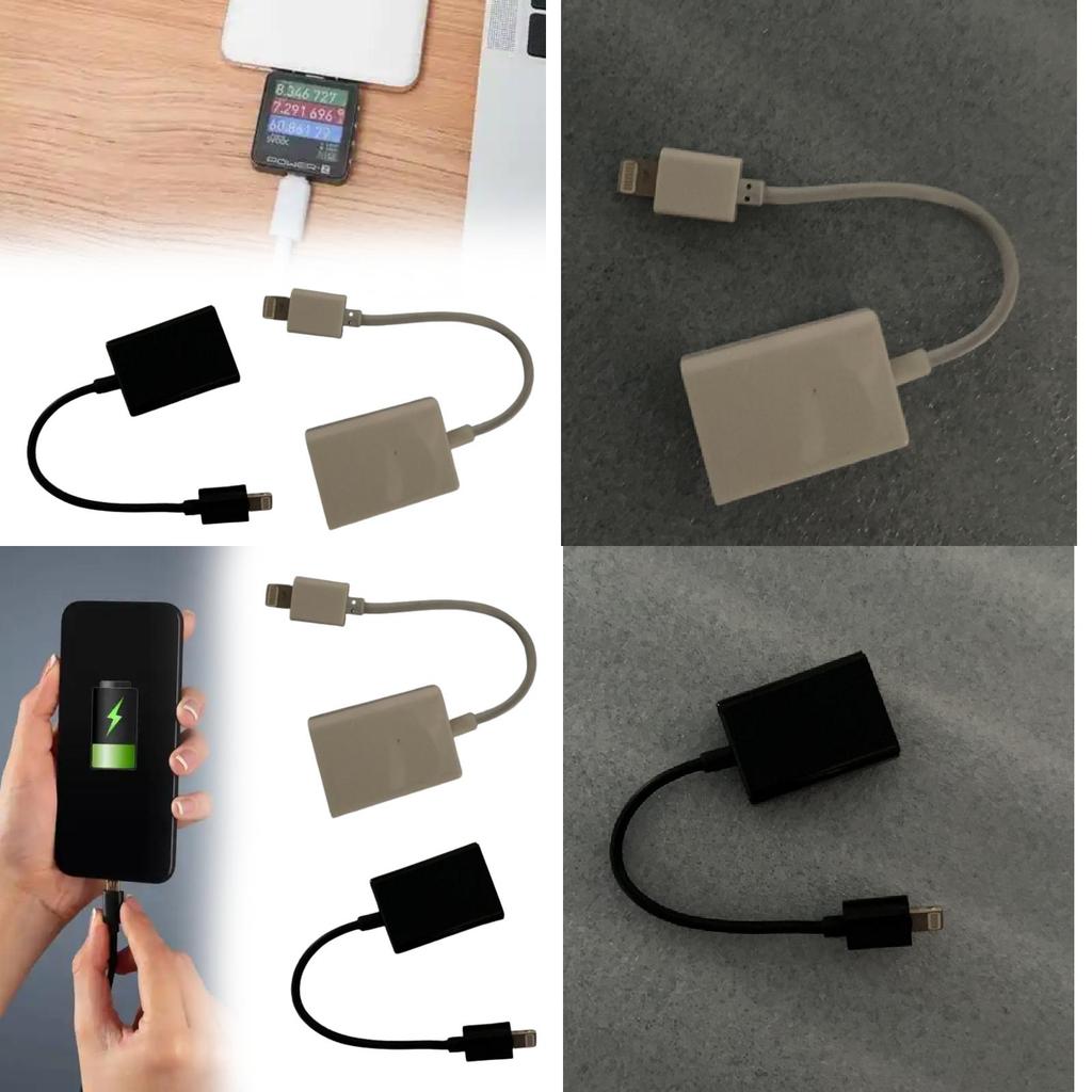 Адаптер Apple USB OTG для iPhone iPad с функциями зарядки и передачи данных для мобильных пользователей