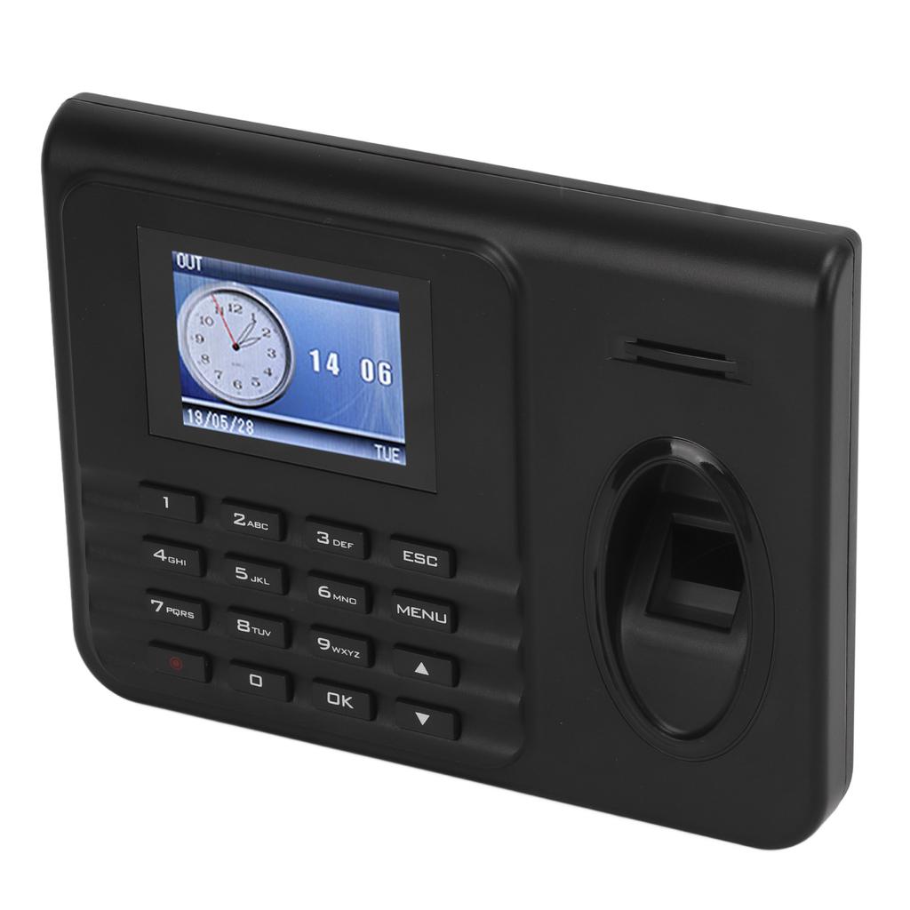 Fingerprint Time Attendance Machine Fingerprint Password Recognition Chinese English Time