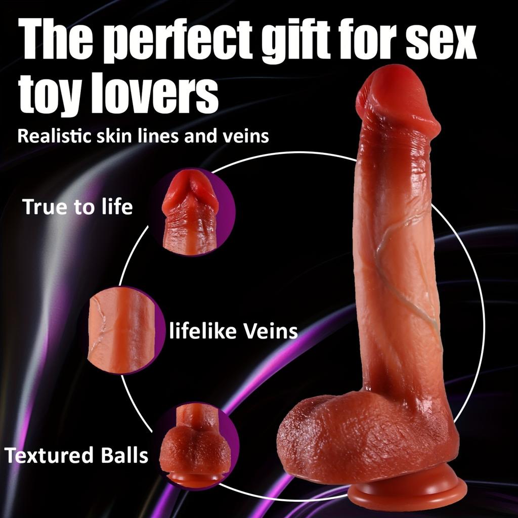 9.1" Thrusting Dildo Vibrator Sex Toys For Women,Vibrating Realistic Dildo For G-spot Anal Stimulation,Remote Control Dildos Adult For Couples Play