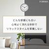 Настенные часы Formia, легко читаемые, простые, детские, тихие, непрерывная секундная стрелка, аналоговые, Hodogaya Electronic Sales, коричневые HWC-015W-BR