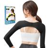 Varlcor Upper Arm Shaper, Shoulder Supporter, Shapewear, Compression Belt, Posture Support, Hunchback Belt, Rounded Shoulders, Toning, Breathable, Lig
