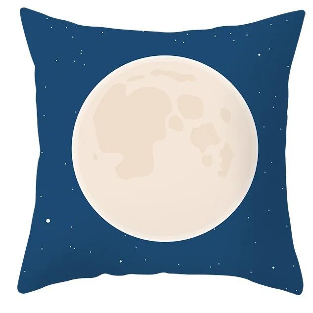 Наволочка с геометрическим абстрактным принтом в стиле ретро для автомобиля, украшения для офиса, гостиной, дома