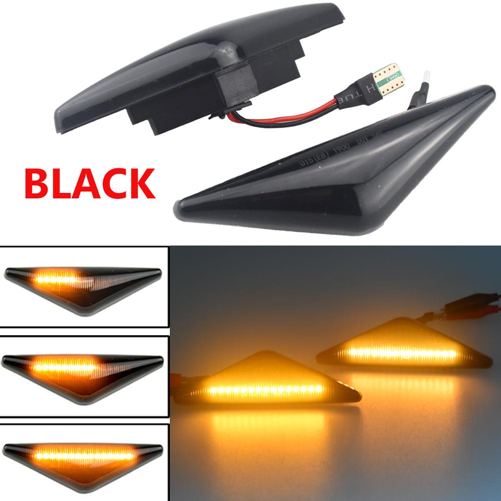 2pcs LED Dynamic Side Marker Light Signal Blinker For Ford MONDEO 2000-2007 MK3 FOCUS MK1 1998-2004