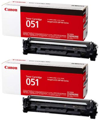 Картридж с тонером CANON 051 Оригинальный набор из 2 шт. CRG-051