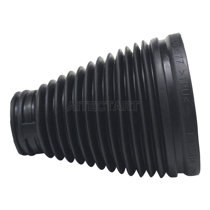 1x Front Air Suspension Shock Strut Dust Boot Cover For Mercedes C-Class W205 C205 2MATIC, OEM 2053204768 2053208300 2053204868