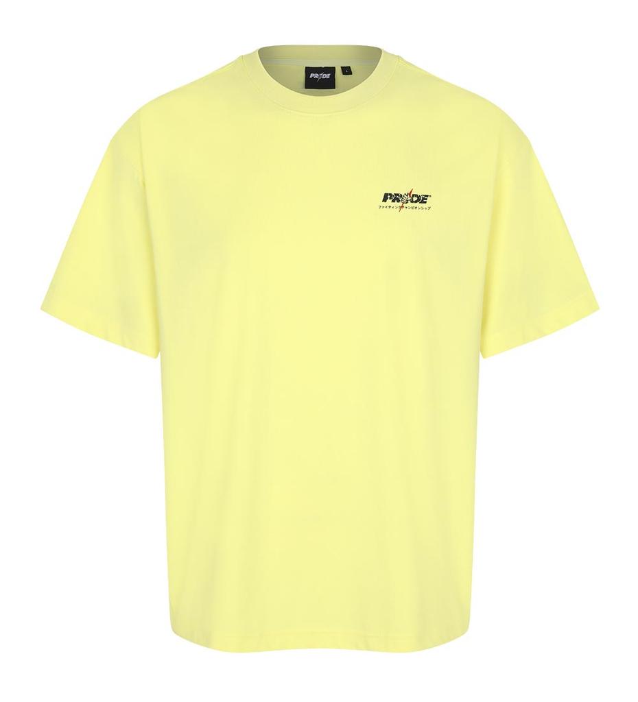 UFC SPORT Ufc Pride 1.0 Relaxed Fit Short Sleeve T-Shirt Neon Yellow U2Ssw2303Ny