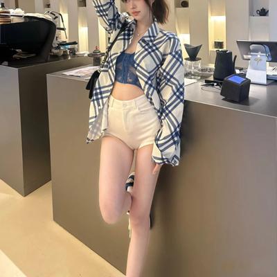 Новая женская универсальная полосатая рубашка с длинным рукавом, кардиган, свободный повседневный топ для защиты от солнца, элегантный стиль