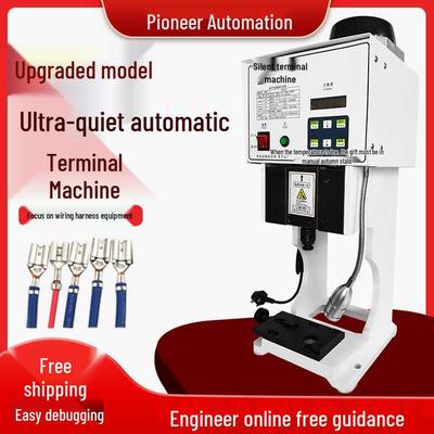 Ультра-тихий полуавтоматический станок для холодной прессовки и клепки клемм с набором штампов для клемм