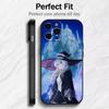 The Journey of E-Elaina  Phone Case For iPhone17,16,15,14,13,12 Plus,Max Soft Silicone Black Cover