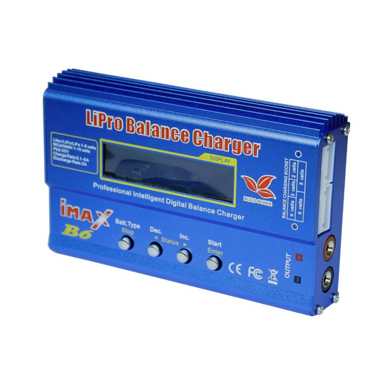 Зарядное устройство iMAX B6 b6ac 80 В для аккумуляторов Lipo NiMh Li-Ion Ni-Cd Цифровое RC B6 Lipro Балансировочное зарядное устройство + Адаптер 12 В 5 А