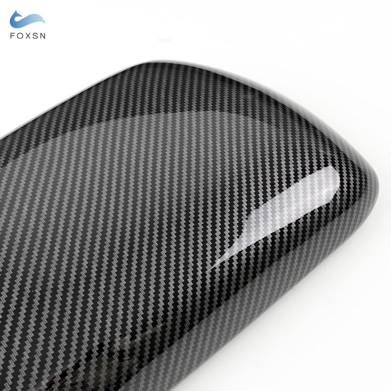 For BMW X1 E84 2009 2010 2011 2012 2013 2014 2015 Car Center Console Armrest Box Cover Carbon Texture Inner Accessories Trim