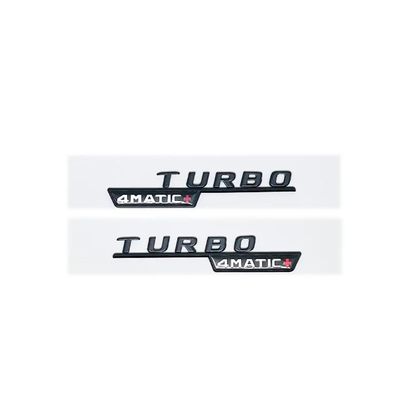 ABS Для Mercedes Benz A35 45 43 AMG W177 W176 A35 A45 A45S TURBO 4MATIC Наклейки-эмблемы с буквами на багажник автомобиля Аксессуары