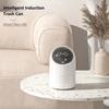 Мини-размер, милый интеллектуальный датчик волны, индукционный настольный мусорный бак для гостиной, ванной комнаты, офисный стол, мусорное ведро с защитой от защемления